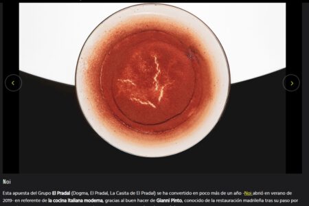 Noi en Metrópoli El Mundo (Octubre 2020) Seis restaurantes italianos (1)